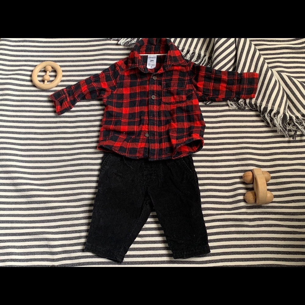 Baby shirt and pant set 3 months